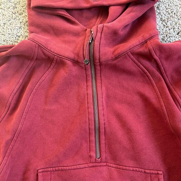 Lululemon Womens Sz L/XL Scuba Oversized Half-Zip Hoodie - Picture 4 of 12